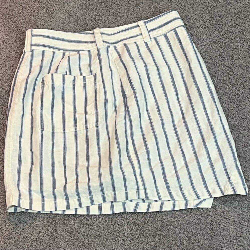 Madewell striped skirt